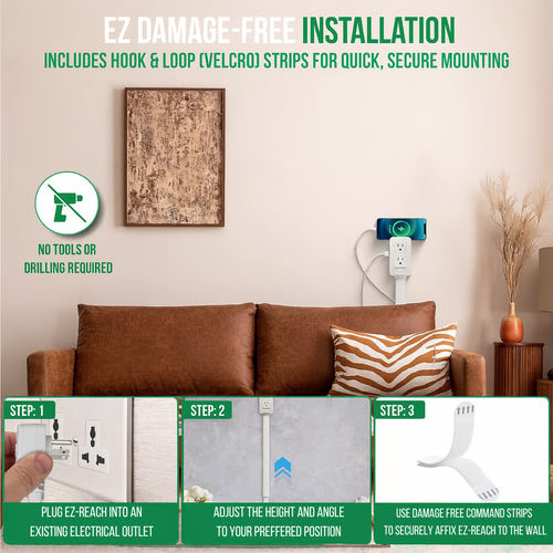 EZReach Extendable Outlet Extender